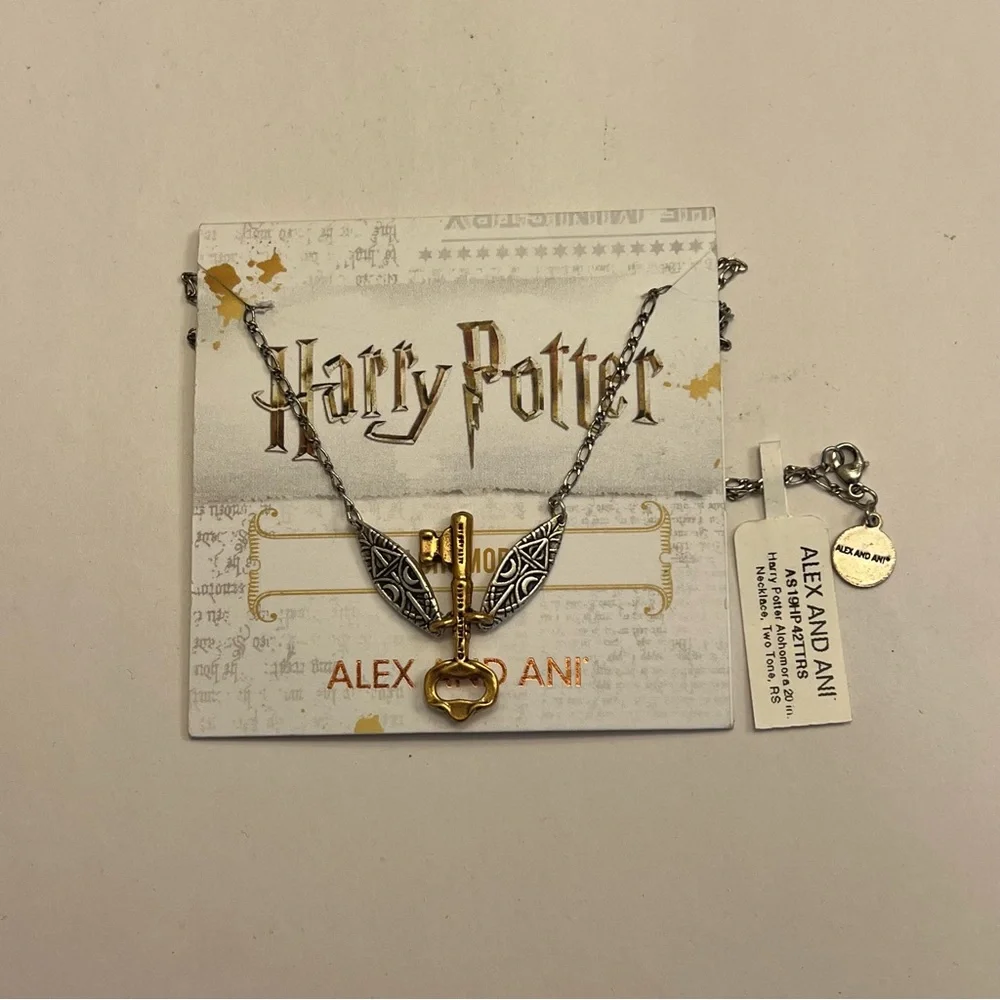 Authentic Alex & Ani Harry Potter Alohomora Necklace Women's Jewelry Collectible